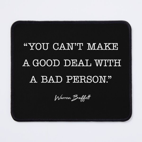 Item preview,  Warren Buffett quotes - A good deal designed and sold by corbrand.