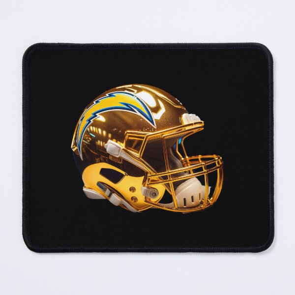 Item preview, Chargers Custom Golden Chrome Helmets designed and sold by Theriddler1.