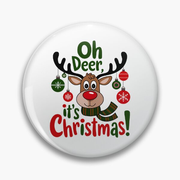 Item preview, Oh Deer, It's Christmas! Festive Reindeer designed and sold by TomxDesign.