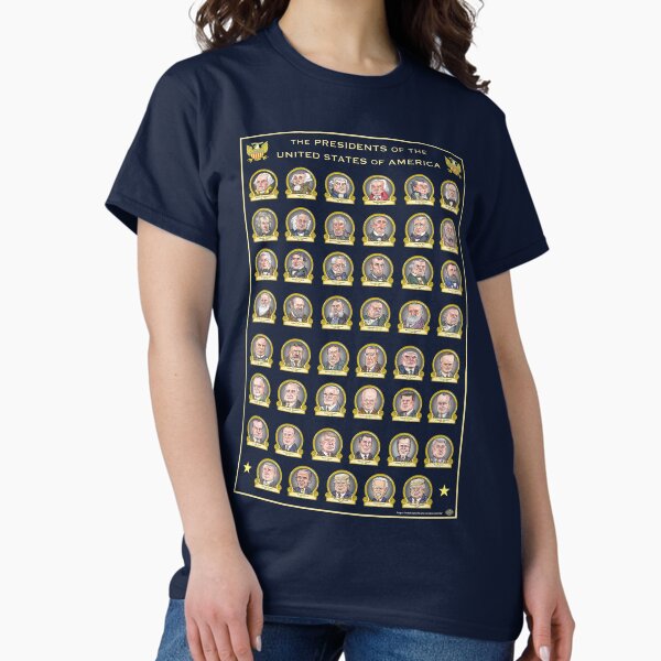 Presidents of the United States of America (Updated for 2025) Classic T-Shirt