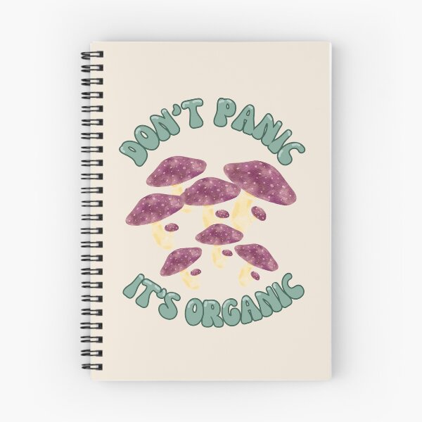 Item preview, don't panic it's organic mushroom designed and sold by Burhan J Tees LTD.