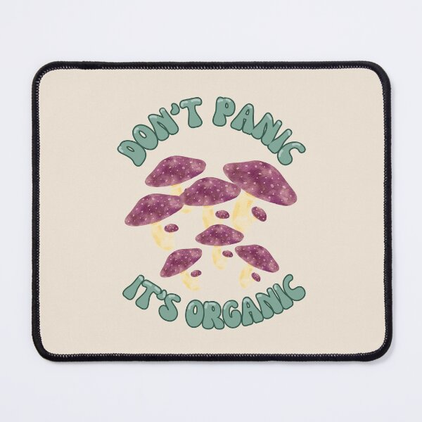 Item preview, don't panic it's organic mushroom designed and sold by Burhan J Tees LTD.