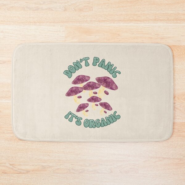 Item preview, don't panic it's organic mushroom designed and sold by Burhan J Tees LTD.