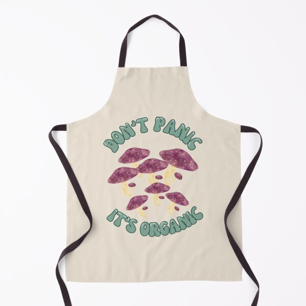 Item preview, don't panic it's organic mushroom designed and sold by Burhan J Tees LTD.
