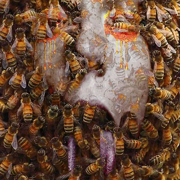 Artwork thumbnail, Queen-B by RisqueThreading