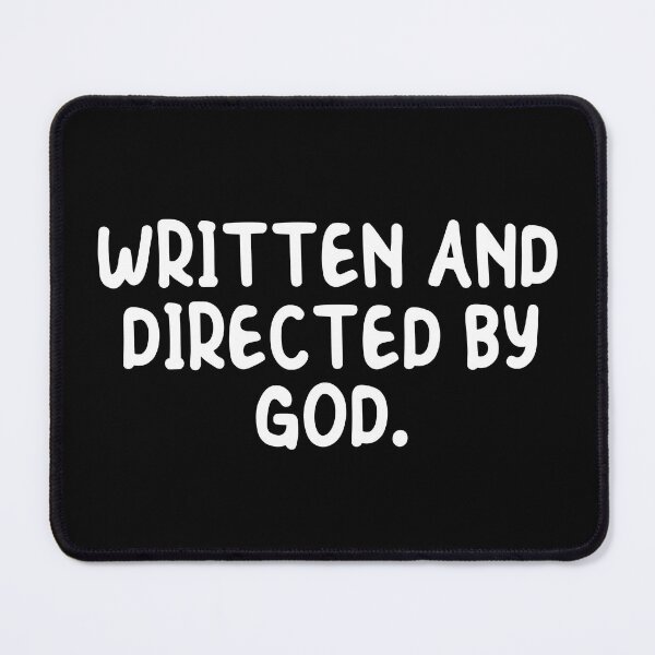 Item preview, Written And Directed By God designed and sold by SpiritualVision.