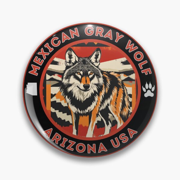 Item preview, Mexican Gray Wolf Arizona designed and sold by MojaveTradePost.