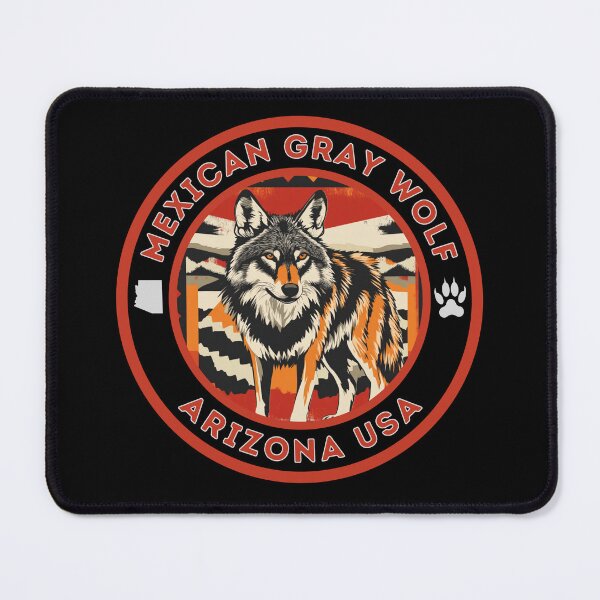 Item preview, Mexican Gray Wolf Arizona designed and sold by MojaveTradePost.