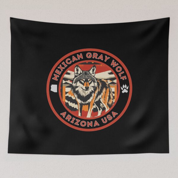 Item preview, Mexican Gray Wolf Arizona designed and sold by MojaveTradePost.