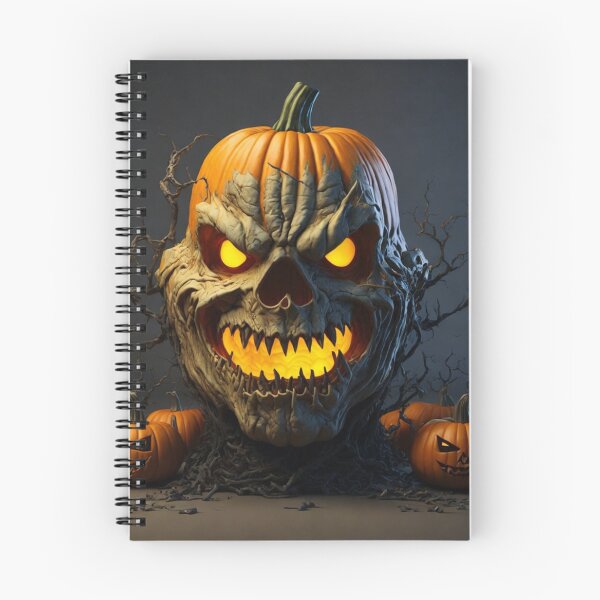 Item preview, Fiery Halloween Pumpkin: Ignite Your Fear with This Spooky Tee designed and sold by Fenomena Designs.