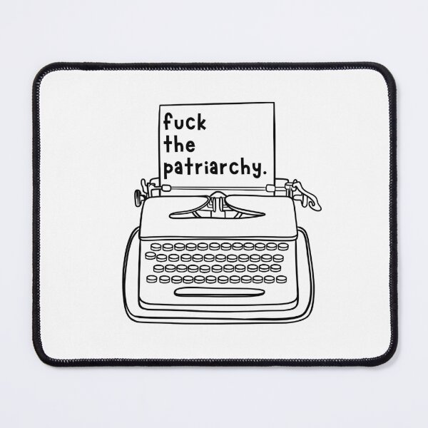 Item preview, Fuck the Patriarchy, Typewriter Feminist designed and sold by MyVioletSkies.