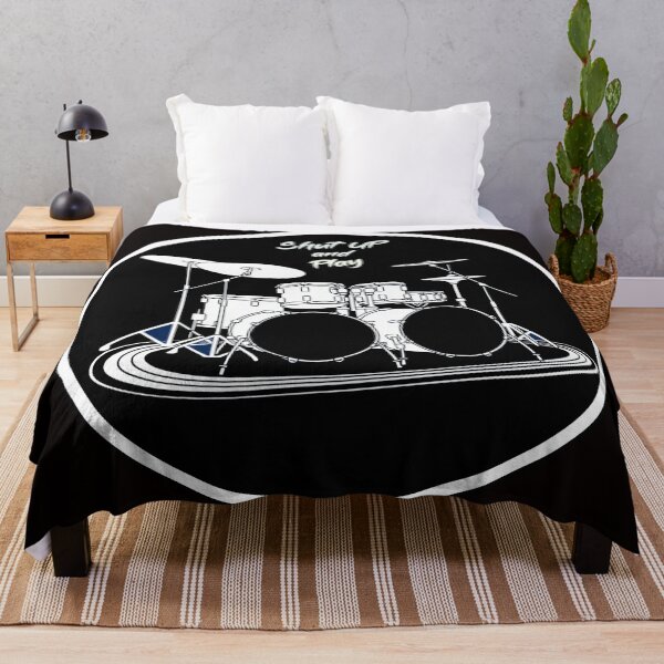 Item preview, shut up and play drums for drummers designed and sold by Eyeba11.