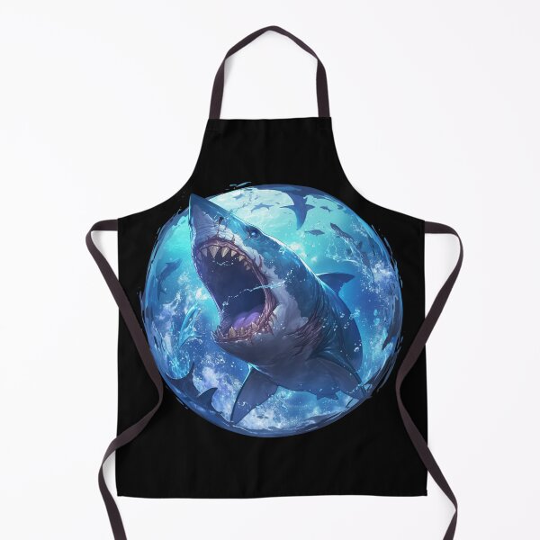 Item preview, Shark, Dangerous shark, Big white shark designed and sold by PatternFly.