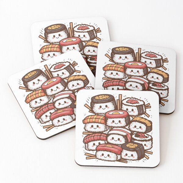 Item preview, adorable Sushi rolls  designed and sold by ZILDA Designs.