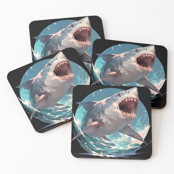 Item preview, Shark, Dangerous shark, Big white shark designed and sold by PatternFly.