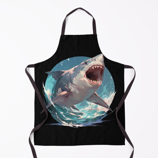 Item preview, Shark, Dangerous shark, Big white shark designed and sold by PatternFly.