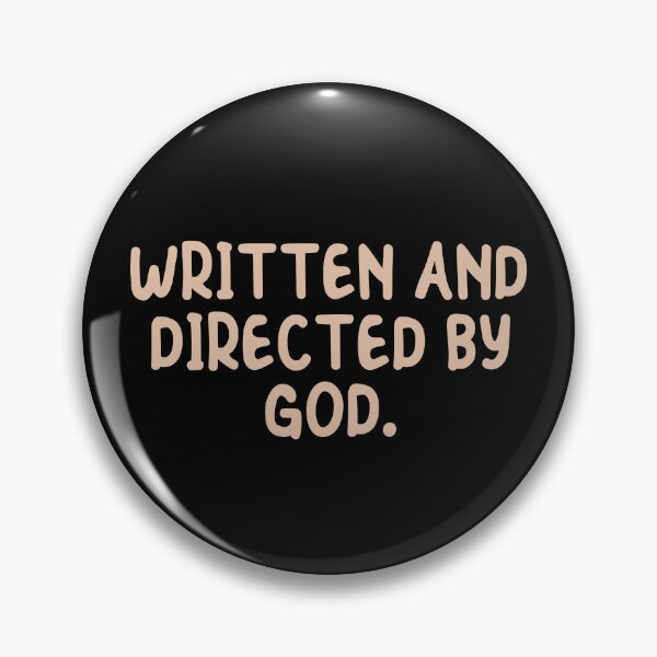 Item preview, Written And Directed By God designed and sold by SpiritualVision.