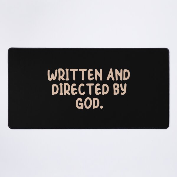 Item preview, Written And Directed By God designed and sold by SpiritualVision.