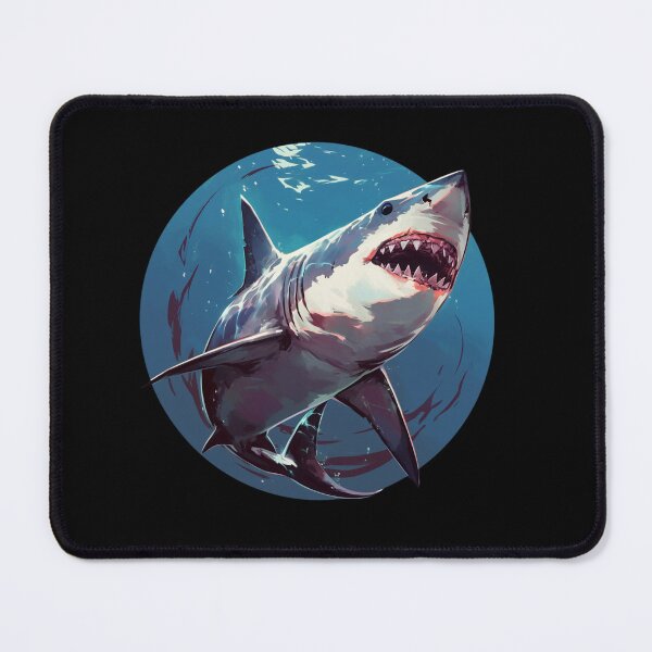 Item preview, Shark, Dangerous shark, Big white shark designed and sold by PatternFly.