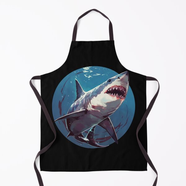 Item preview, Shark, Dangerous shark, Big white shark designed and sold by PatternFly.