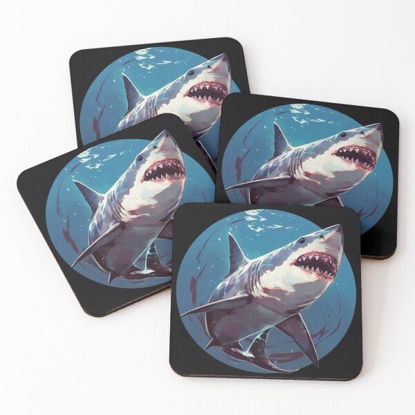 Item preview, Shark, Dangerous shark, Big white shark designed and sold by PatternFly.