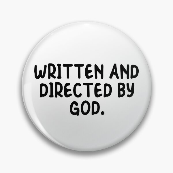 Item preview, Written And Directed By God designed and sold by SpiritualVision.