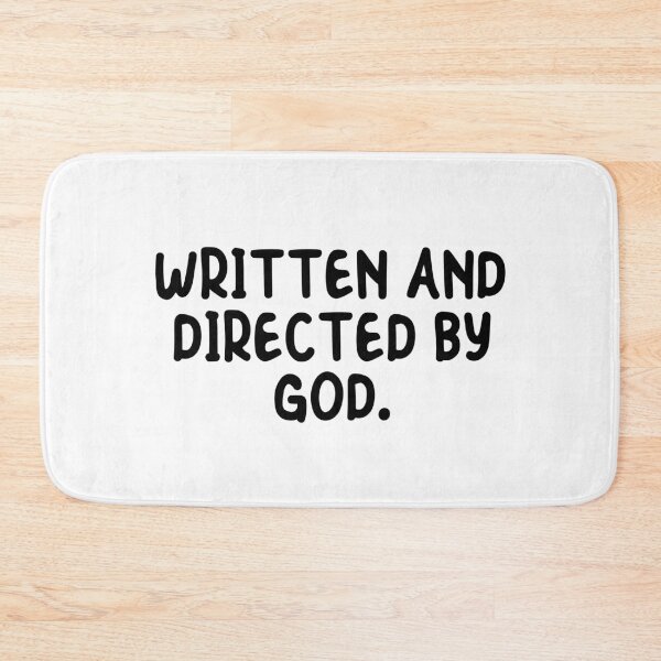 Item preview, Written And Directed By God designed and sold by SpiritualVision.