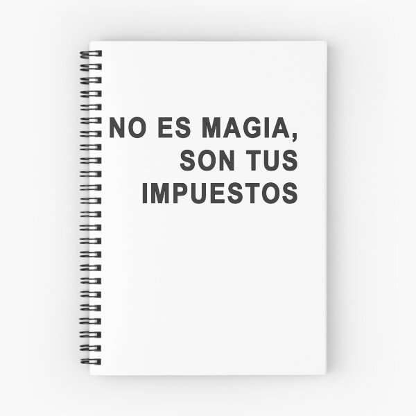 Item preview, No es Magia, son tus impuestos designed and sold by Attenea.