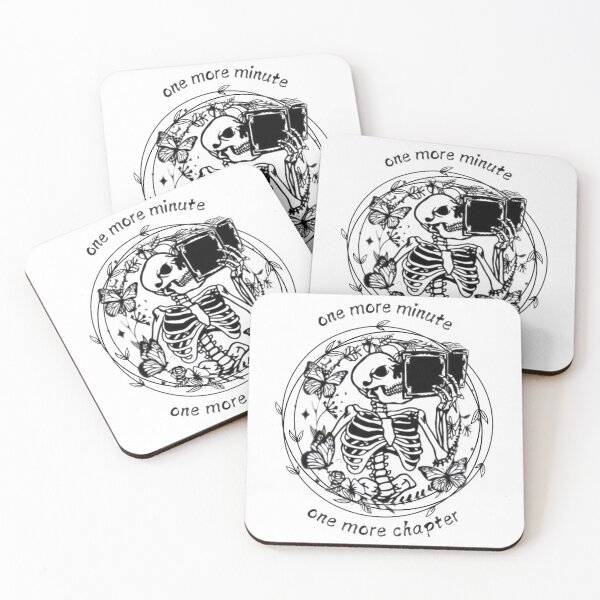Item preview, One more minute, one more chapter, perfect for book lovers designed and sold by aggiesArt.