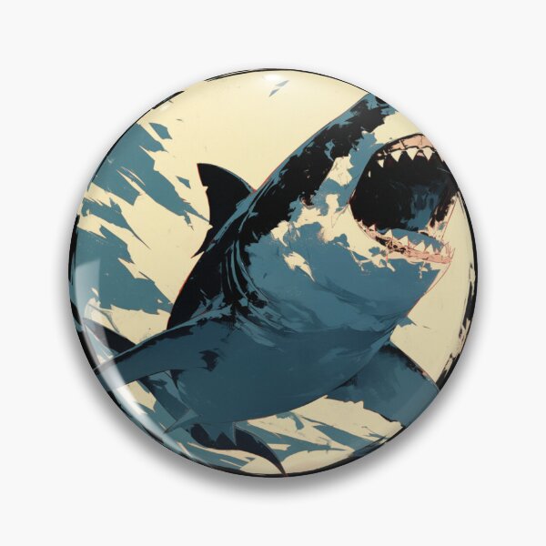 Item preview, Shark, Dangerous shark, Big white shark designed and sold by PatternFly.