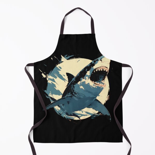 Item preview, Shark, Dangerous shark, Big white shark designed and sold by PatternFly.
