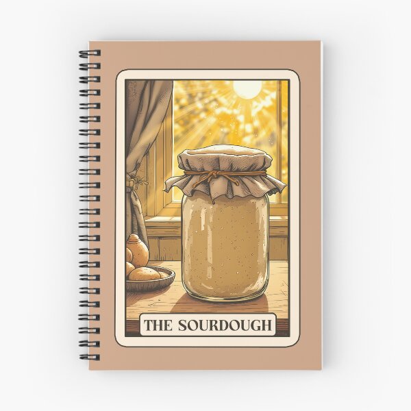 Item preview, Sourdough Tarot Card Baker Bread Starter  designed and sold by stylesip.