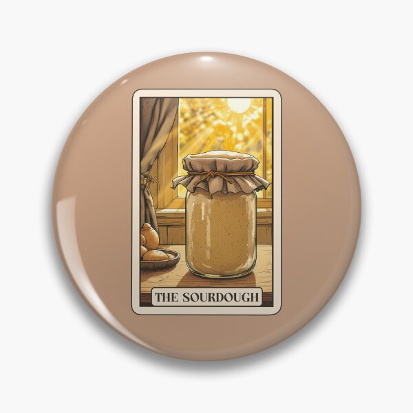 Artikelvorschau, Sauerteig Tarot Karte Bäcker Brot Starter entworfen und verkauft von stylesip.