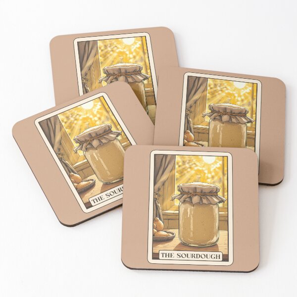 Artikelvorschau, Sauerteig Tarot Karte Bäcker Brot Starter entworfen und verkauft von stylesip.
