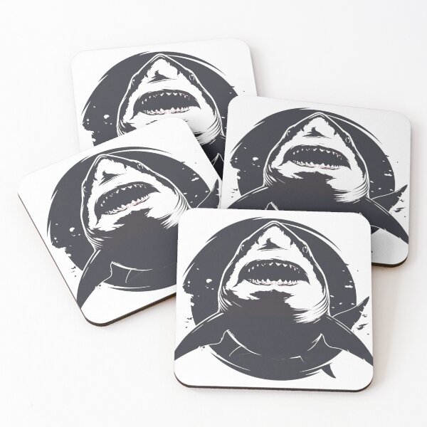 Item preview, Shark, Dangerous shark, Big white shark designed and sold by PatternFly.