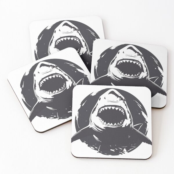 Item preview, Shark, Dangerous shark, Big white shark designed and sold by PatternFly.