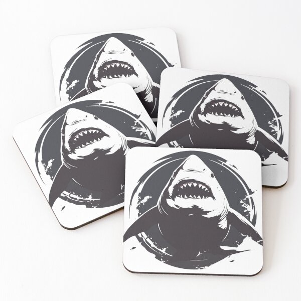 Item preview, Shark, Dangerous shark, Big white shark designed and sold by PatternFly.