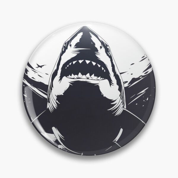 Item preview, Shark, Dangerous shark, Big white shark designed and sold by PatternFly.