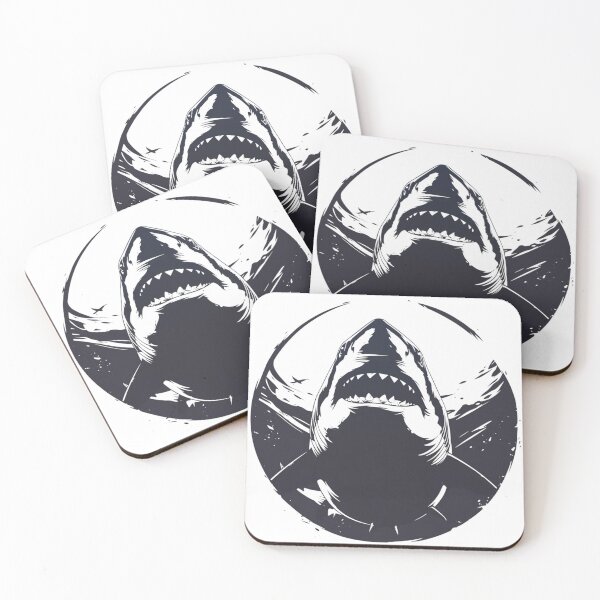 Item preview, Shark, Dangerous shark, Big white shark designed and sold by PatternFly.