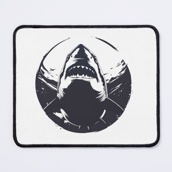 Item preview, Shark, Dangerous shark, Big white shark designed and sold by PatternFly.