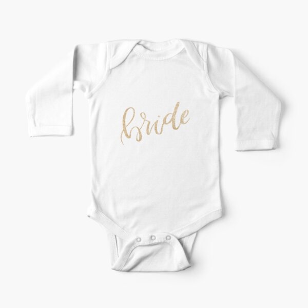 Bride by Alice Monber Long Sleeve Baby One-Piece