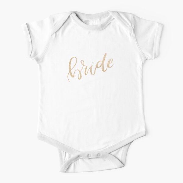 Bride by Alice Monber Short Sleeve Baby One-Piece