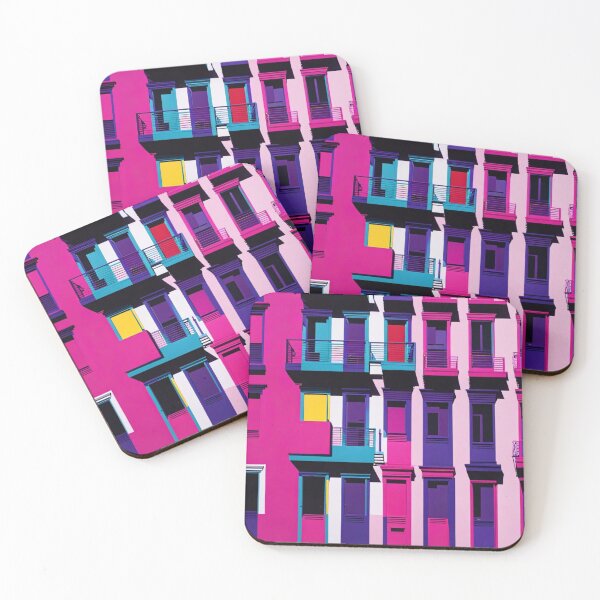 Item preview, Copy of Vibrant City Architecture Geometric Design designed and sold by lolawycz.