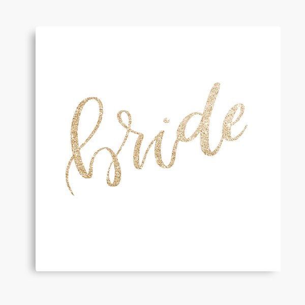 Bride by Alice Monber Metal Print