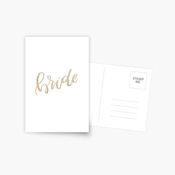 Bride by Alice Monber Postcard