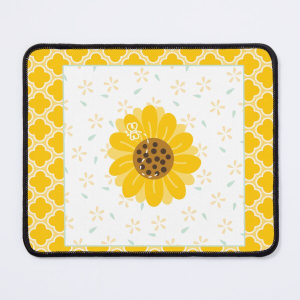 Item preview, Arabesque Honeycomb and Sunflower with Butterfly designed and sold by MarikaJohnson.