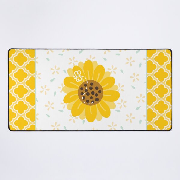 Item preview, Arabesque Honeycomb and Sunflower with Butterfly designed and sold by MarikaJohnson.