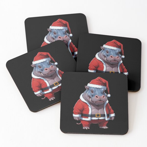 Item preview, Hippo santa designed and sold by Awesome Things.
