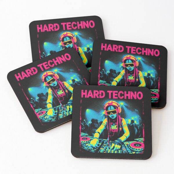 Item preview, Hard Techno DJ - Underground Music Lover designed and sold by Urban-Alien.