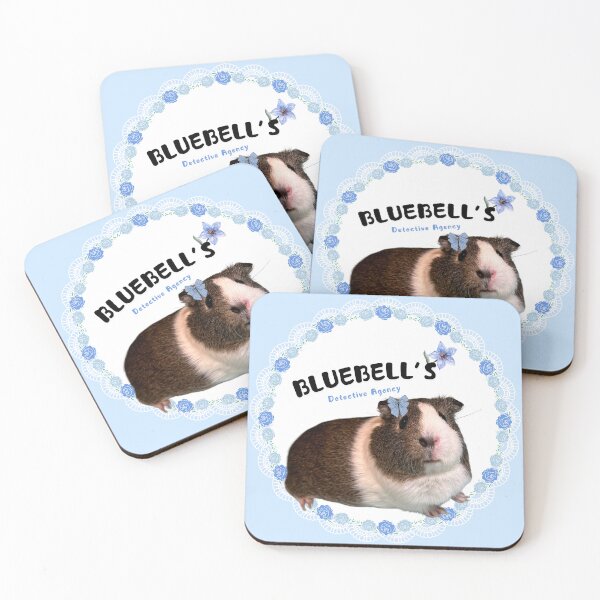 Item preview, Bluebell the Guinea Pig Detective designed and sold by merrycakeillu.